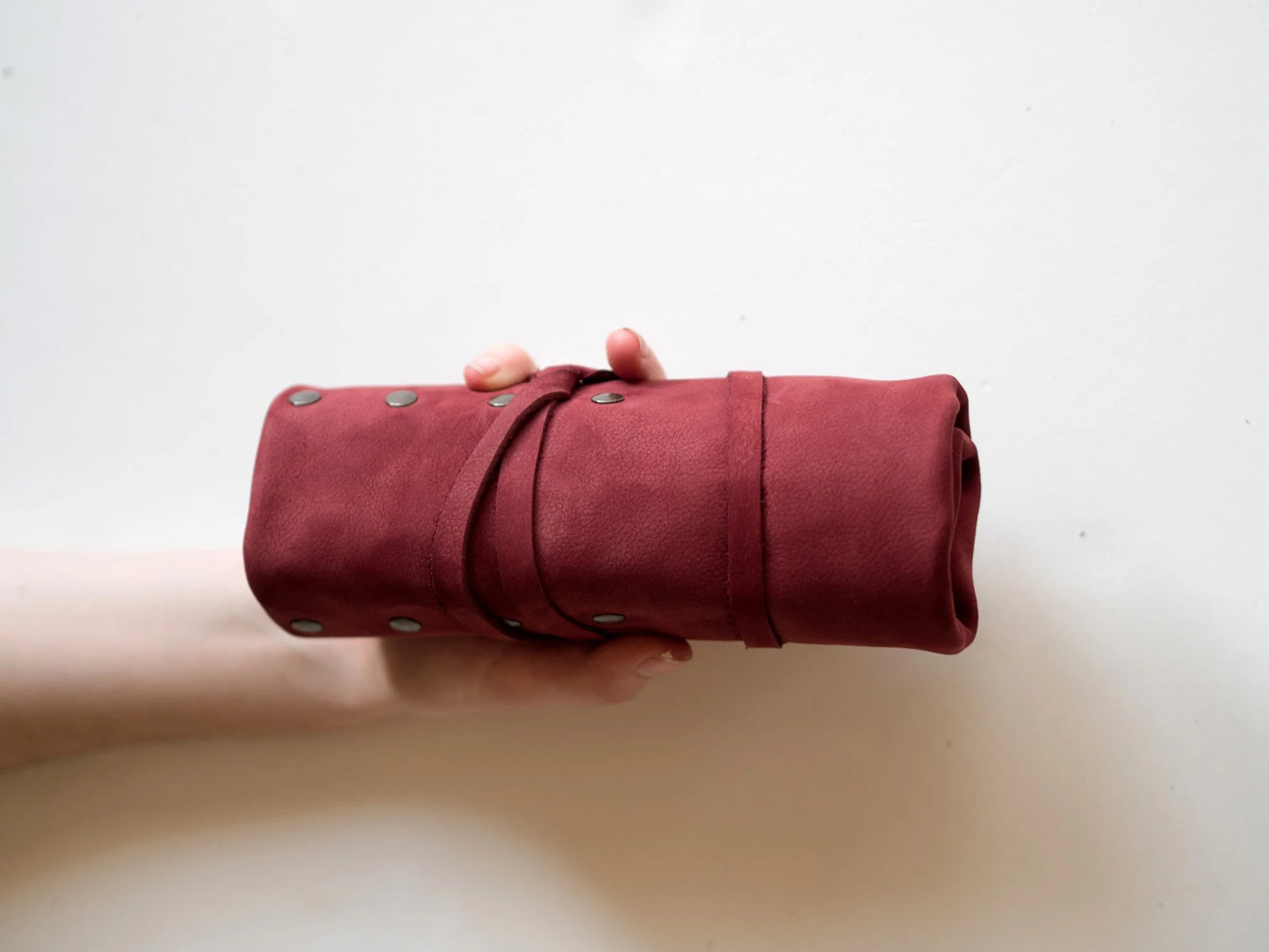 Personalized Leather Pencil Roll