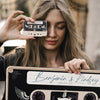 Retro Cassette Tape Save the Date Magnets: Custom Wedding Favors