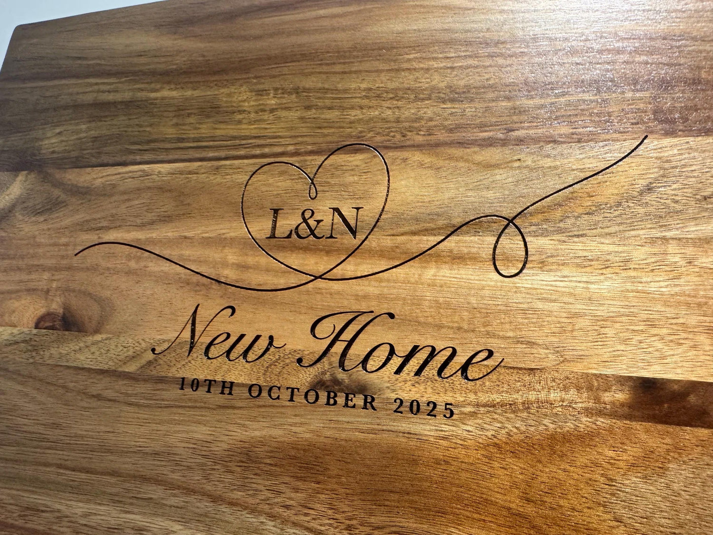 Personalized Monogrammed Cutting Board
