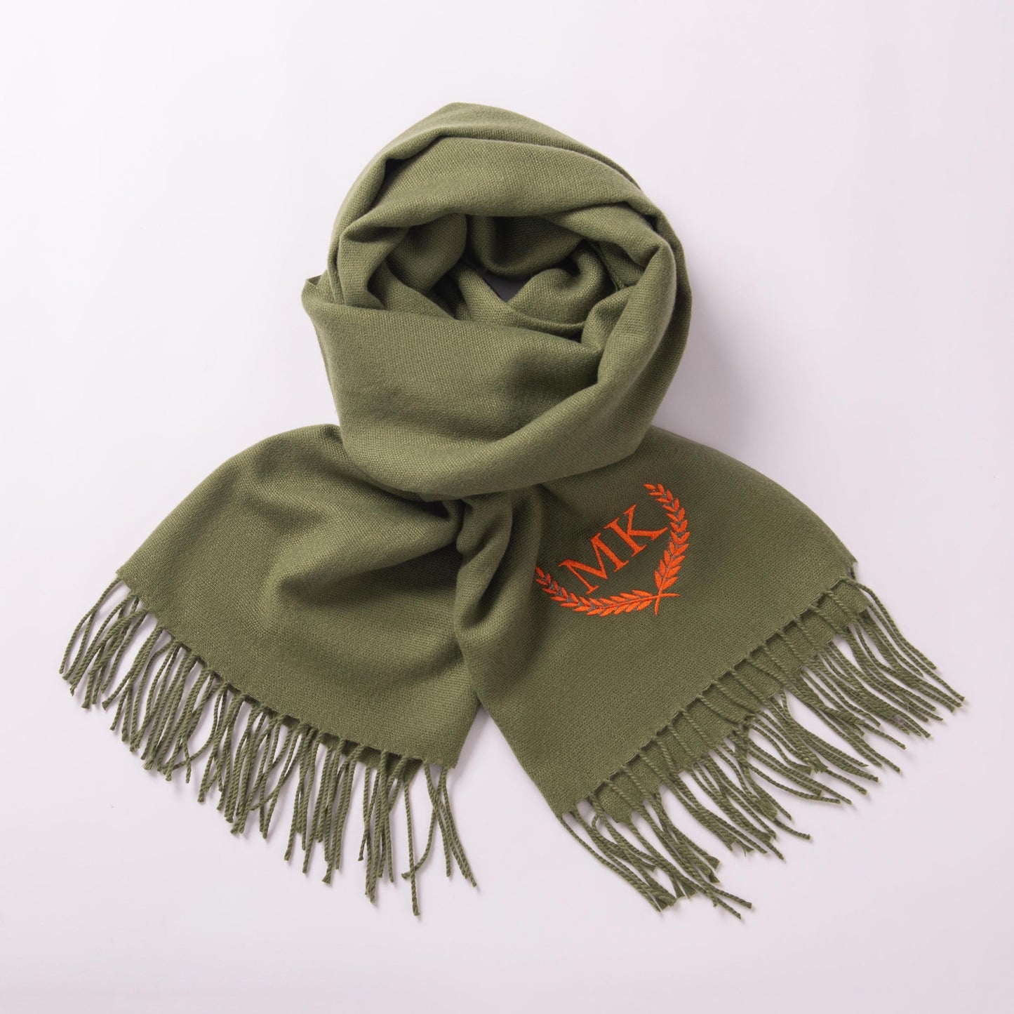 Personalized Monogrammed Scarf