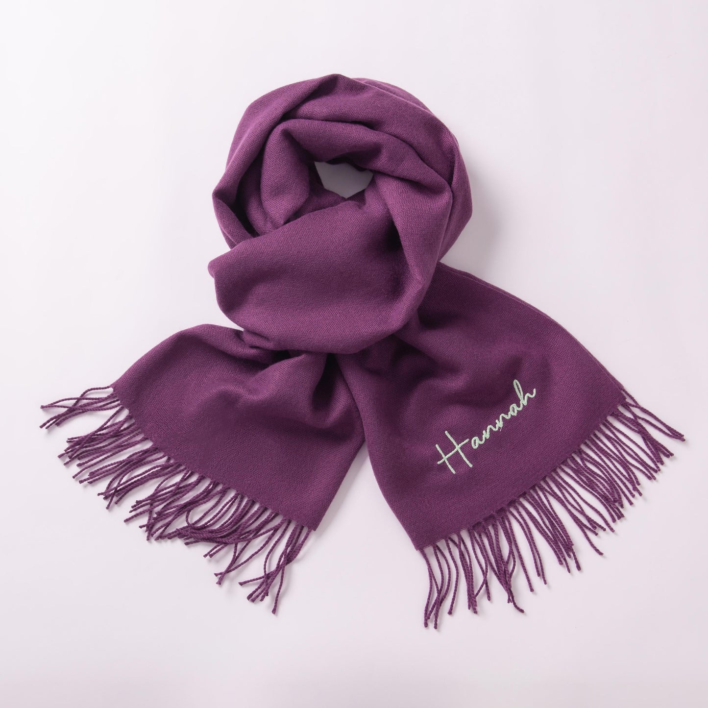 Personalized Monogrammed Scarf