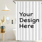 Custom Monogram Shower Curtains
