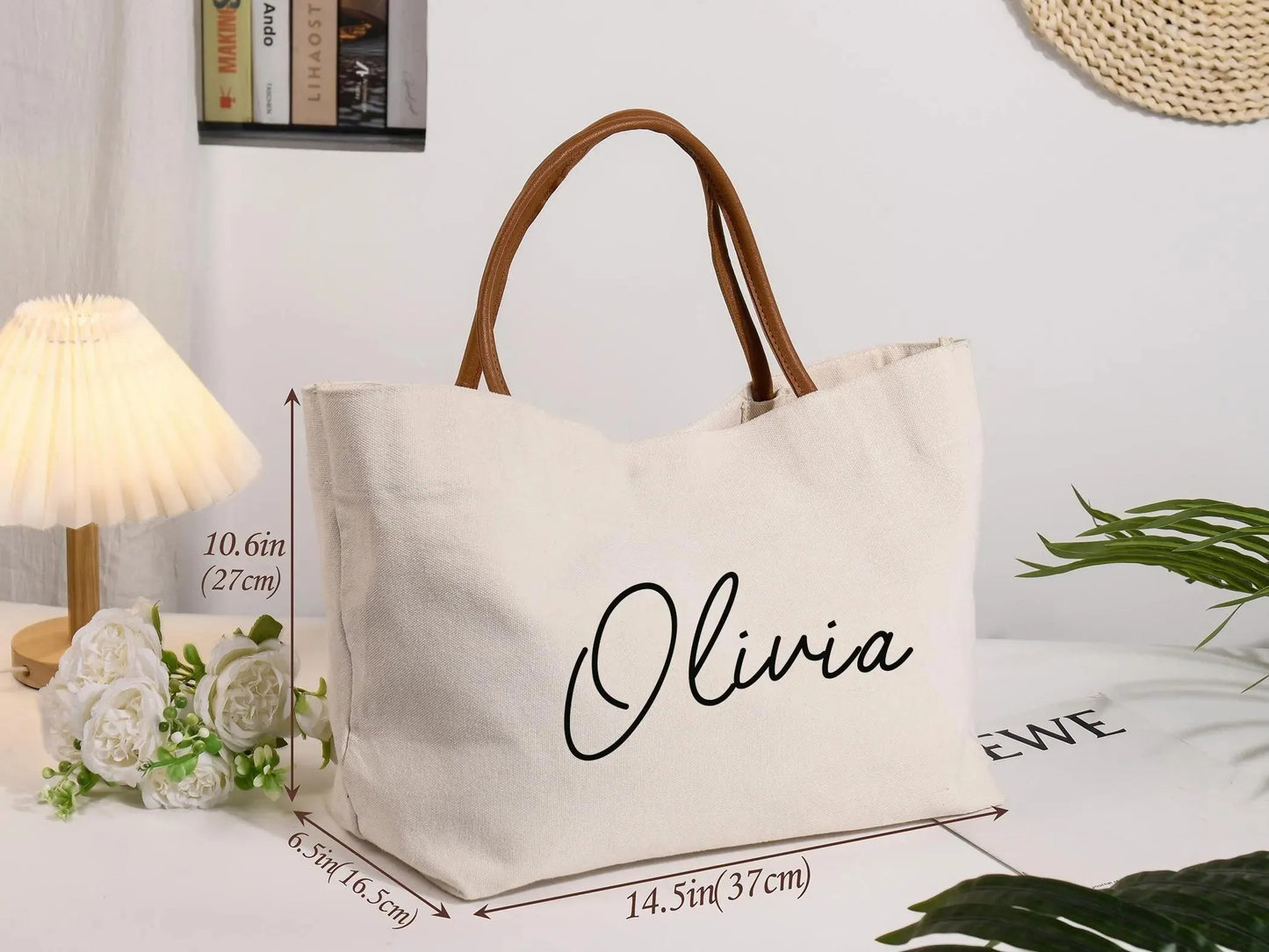 Custom Tote Bags for bridal shower