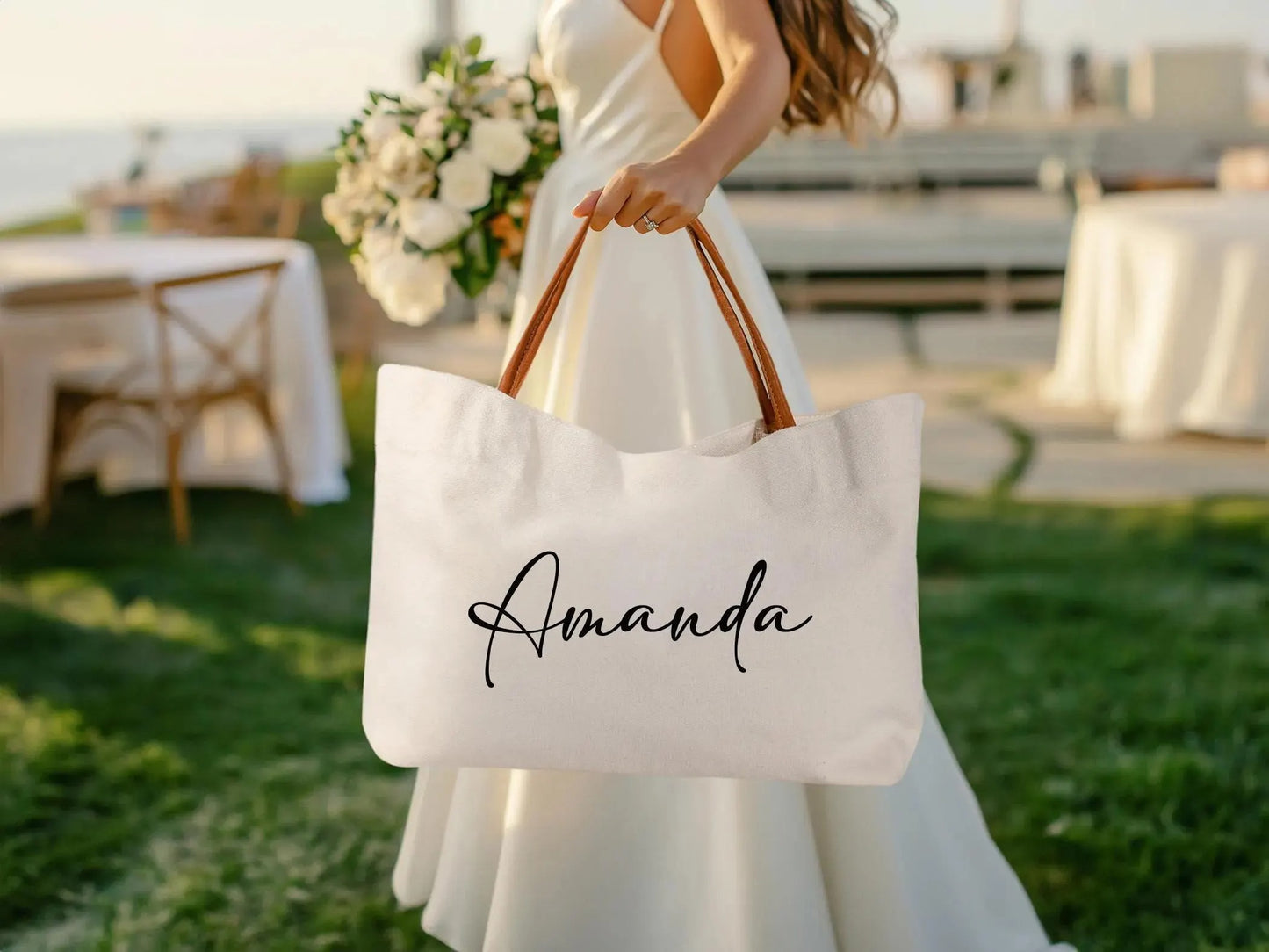 Custom Tote Bags for bridal shower