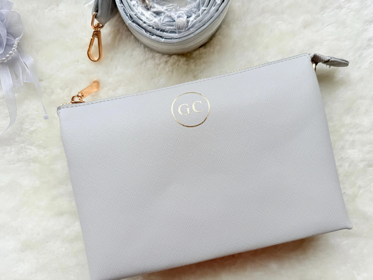 Personalized Leather Crossbody Bag