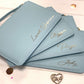 Personalized Leather Clutch Bags