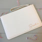 Personalized Leather Clutch Bags