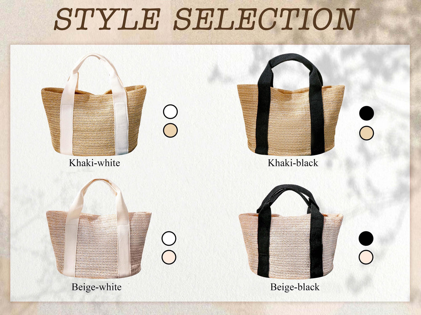 Personalized Straw Beach Bag and Bachelorette Tote