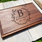 Personalized Monogrammed Cutting Board