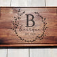 Personalized Monogrammed Cutting Board