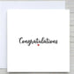 Custom Congratulations Cards