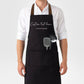 Custom Embroidered Apron: Personalized Chef, Baker, Barista Gift