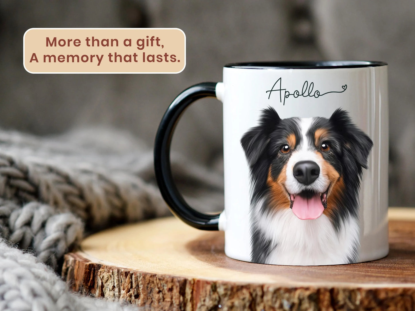 Custom Pet Illustration Coffee Mug