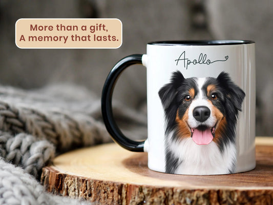 Custom Pet Illustration Coffee Mug