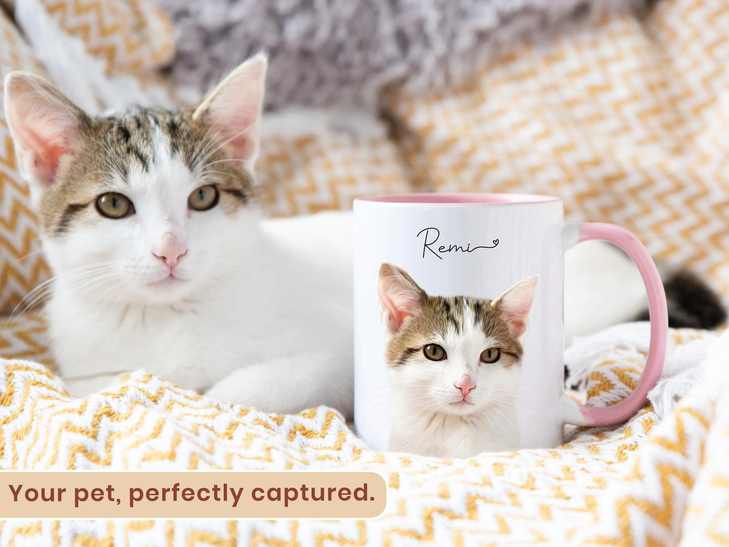 Custom Pet Illustration Coffee Mug