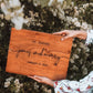 Engraved Wooden Wedding Welcome Sign