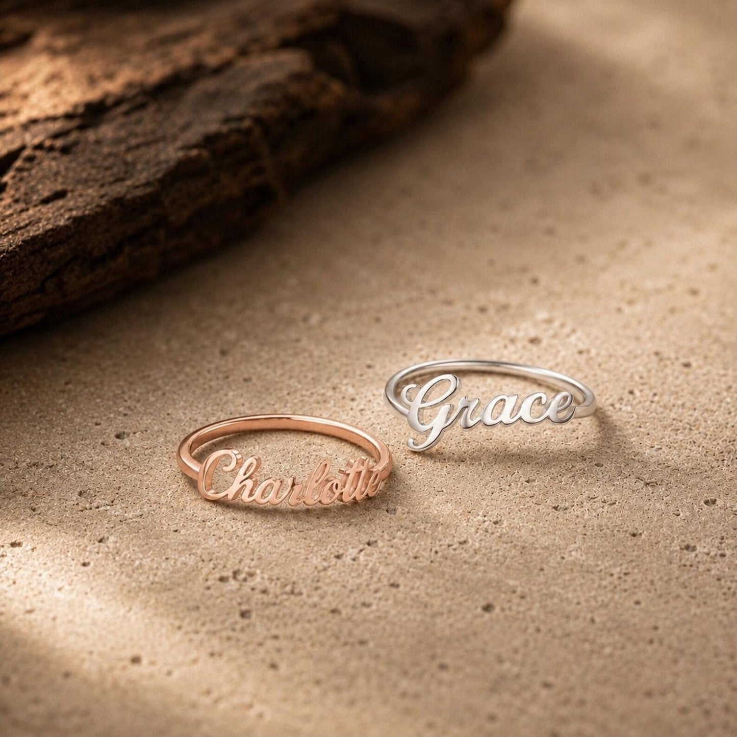 Custom Name Ring