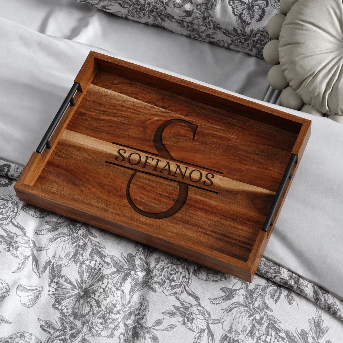 Custom Engraved Serving tray
