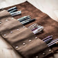 Personalized Leather Pencil Roll