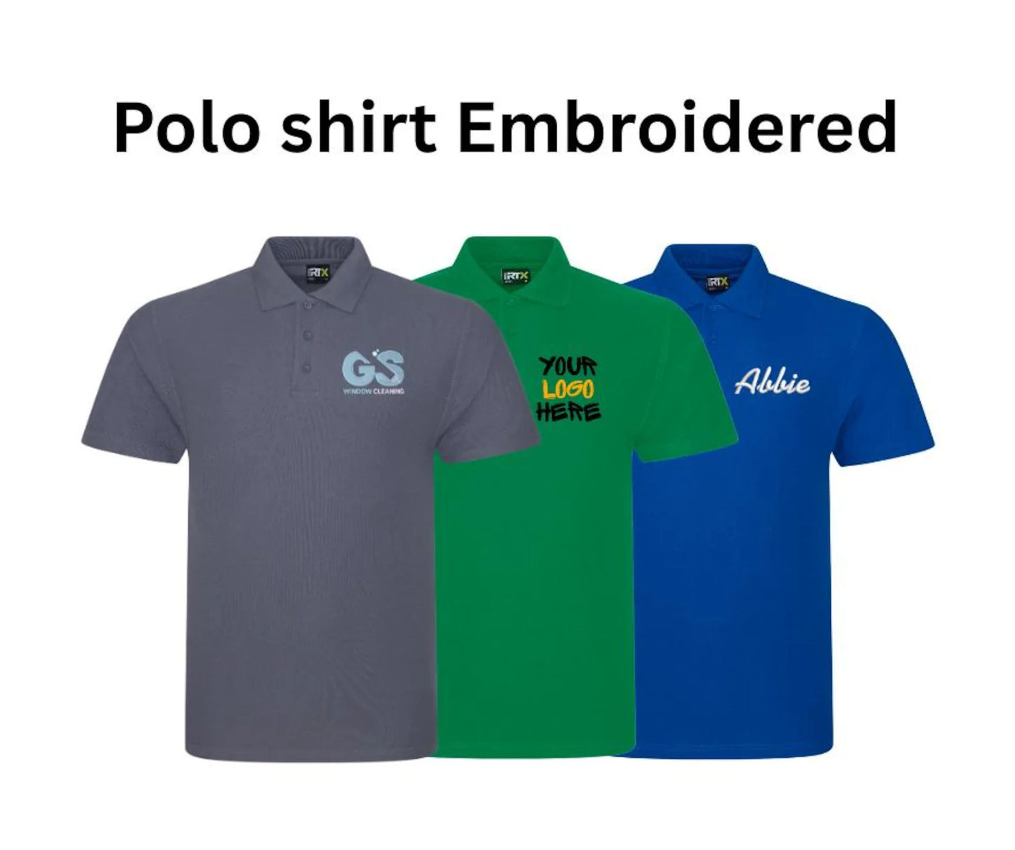 Custom Embroidered Polo Shirts