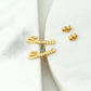 Personalized Silver Name Earrings