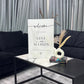 Modern Minimalist Wedding Welcome Sign