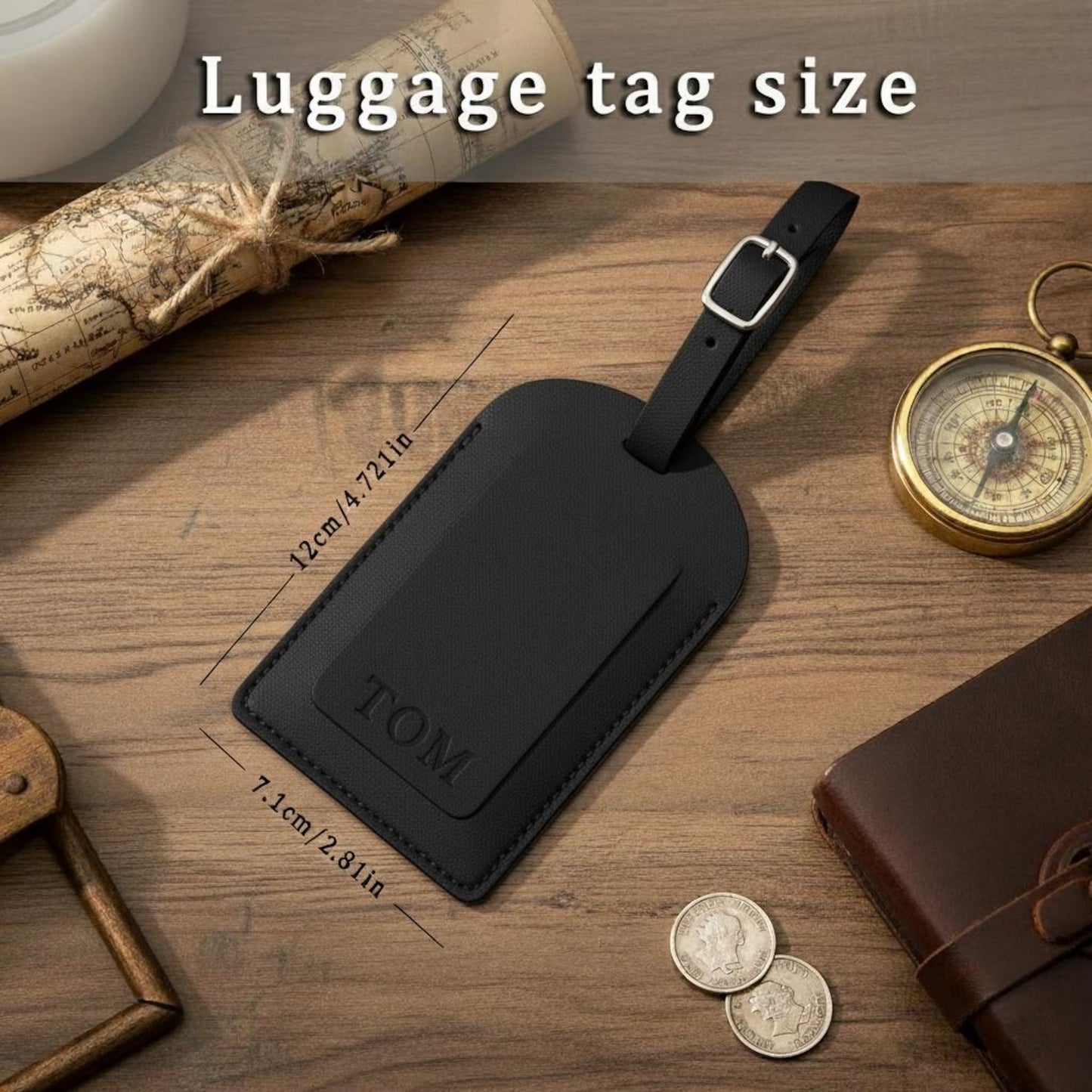 Personalized Wedding Luggage Tags
