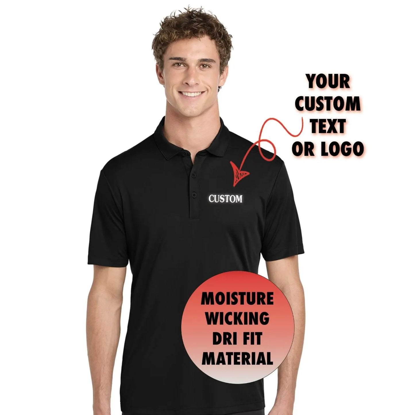 Custom Embroidered Polo Shirts