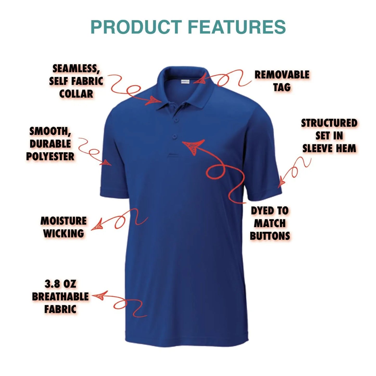 Custom Embroidered Polo Shirts
