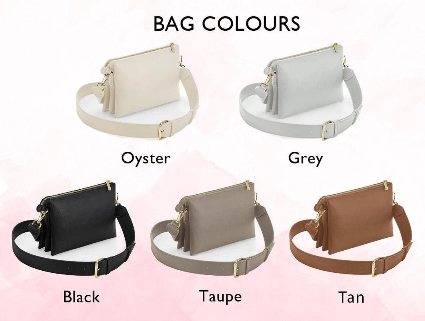Personalized Leather Crossbody Bag