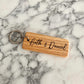 Custom Engraved Wooden Keychain