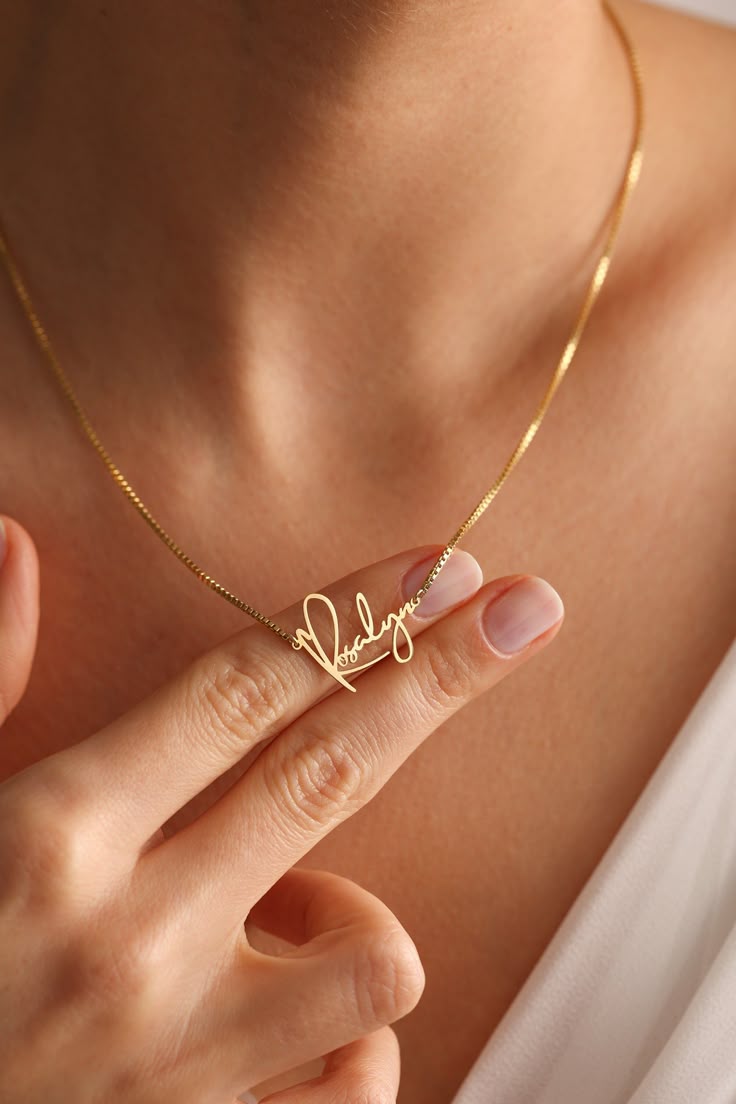 Personalized Name Necklace That Tells Your Story