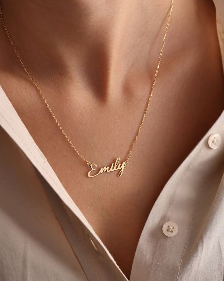 Personalized Name Necklace That Tells Your Story