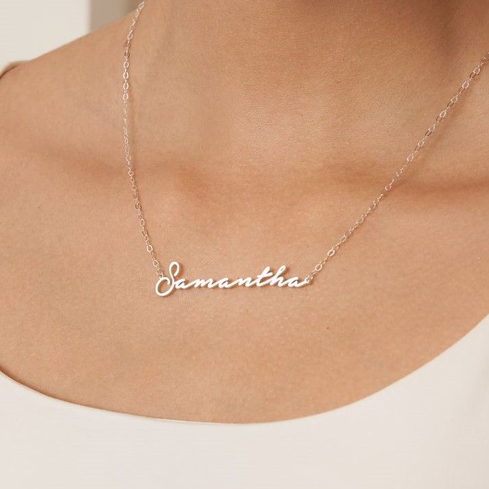 Personalized Name Necklace That Tells Your Story