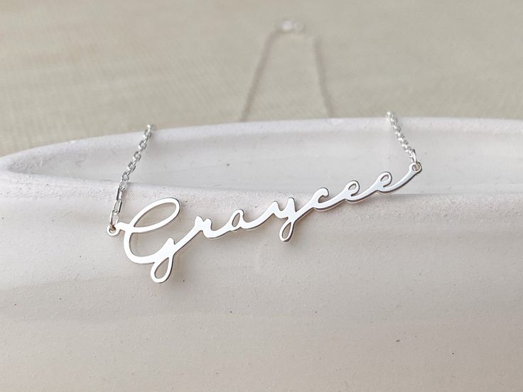 Personalized Name Necklace That Tells Your Story