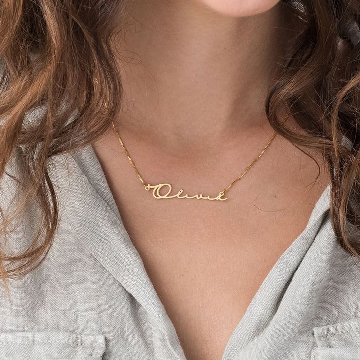 Personalized Name Necklace That Tells Your Story