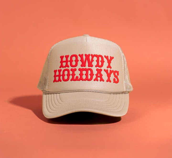 Custom Puff Print Trucker Hat