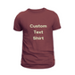 Custom Round Neck Printed T-Shirt