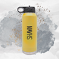 Custom Engraved Insulated Water Bottle With Straw