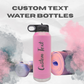 Custom Engraved Insulated Water Bottle With Straw