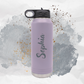 Custom Engraved Insulated Water Bottle With Straw
