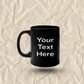 Custom Ceramic Mug With Your Text, Photo or Design
