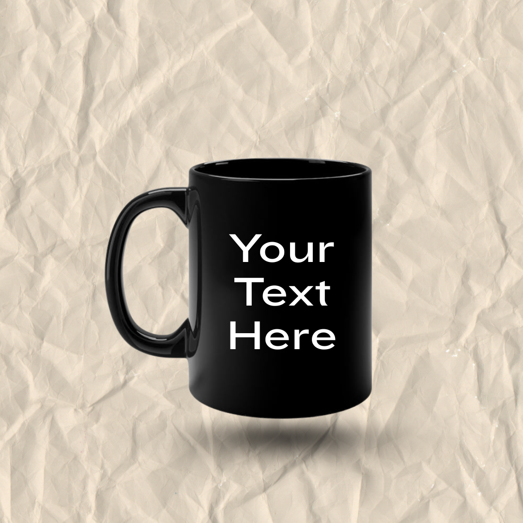 Custom Ceramic Mug With Your Text, Photo or Design