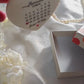 Personalized Wedding Calendar Ornament | Custom Date, Names & Message