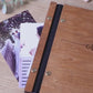 Personalized Wooden Wedding Guest Book