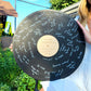 Personalized Vinyl Record Wedding Guest Book