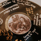 Personalized Vinyl Record Wedding Guest Book