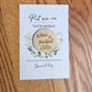 Wooden Save the Date Magnets