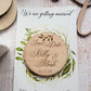 Wooden Save the Date Magnets