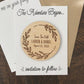 Wooden Save the Date Magnets